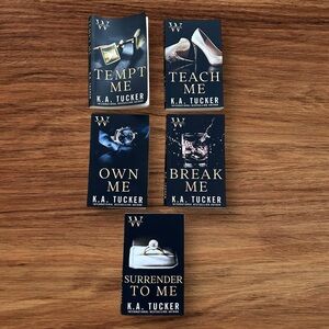 K.A. Tucker Wolf Hotel Book Series Set of 5 Books